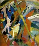 Wassily Kandinsky saint george oil painting